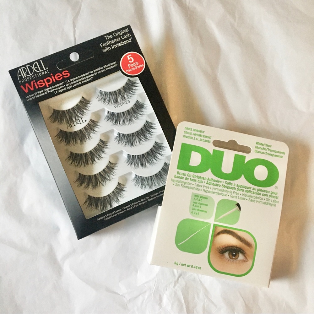 NWT Ardell professional wispies & Duo glue bundle